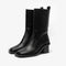 Minna Boots in Black Calf Leather