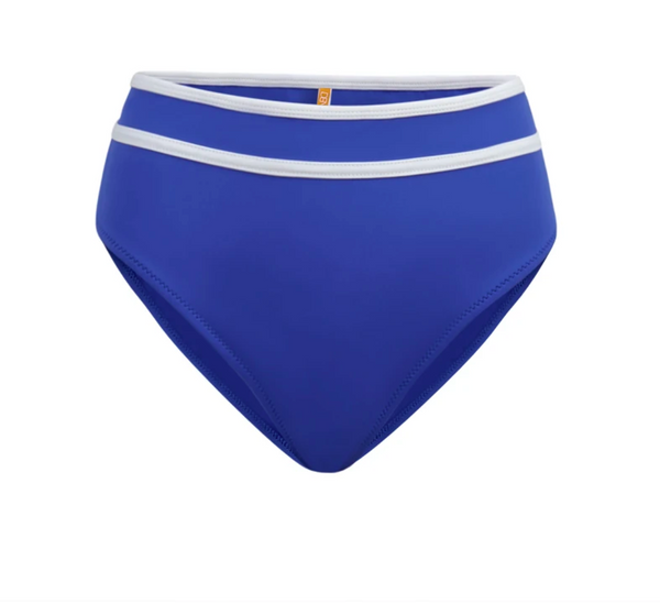 Ege Bikini Bottom in Ultramarine & Avorio